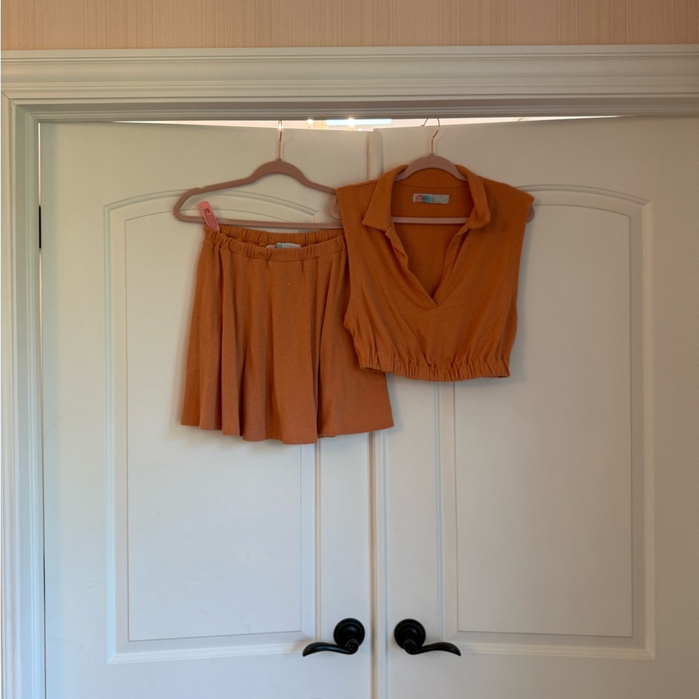Free People Orange Set